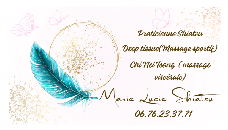 Carte visite marie lucie  Cartes de visite aux coins arrondis Paysage 31 768x439